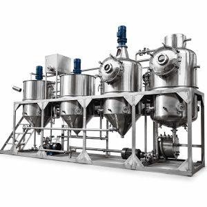 Edible Oil Degumming, Bleaching and Deodorization Section